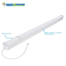 4ft 38w dimming ceiling lights warehouse aluminum recessed mounted office classroom led linear light